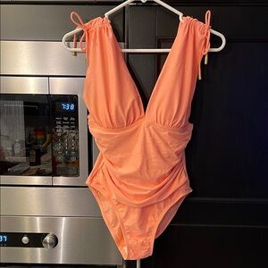 Shore Shapes Peach Swimsuit NWT